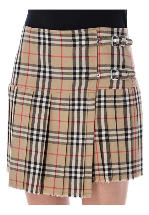 burberry kilts|burberry vintage check wool kilt.